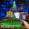 Flacchi Christmas Lights Outdoor with ‎Remote -16.7Ft Waterfall Tree Decoration