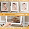 Gvnkvn Lighted Makeup Mirror, Hollywood Vanity Mirror with Lights, Three