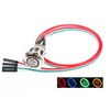 NOYITO 16mm Chassis Metal Button Switch With 22-Inch Extension Cable