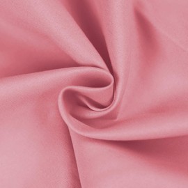 Basic Choice 2-Pack Flat Sheets, Breathable 2000 Series Bed Top Sheet, Wrinkle, Fade Resistant - Full, Rose Pink