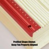 Woodworking Edge Ruler Set Corner Rulers Precision Edge Measuring Ruler