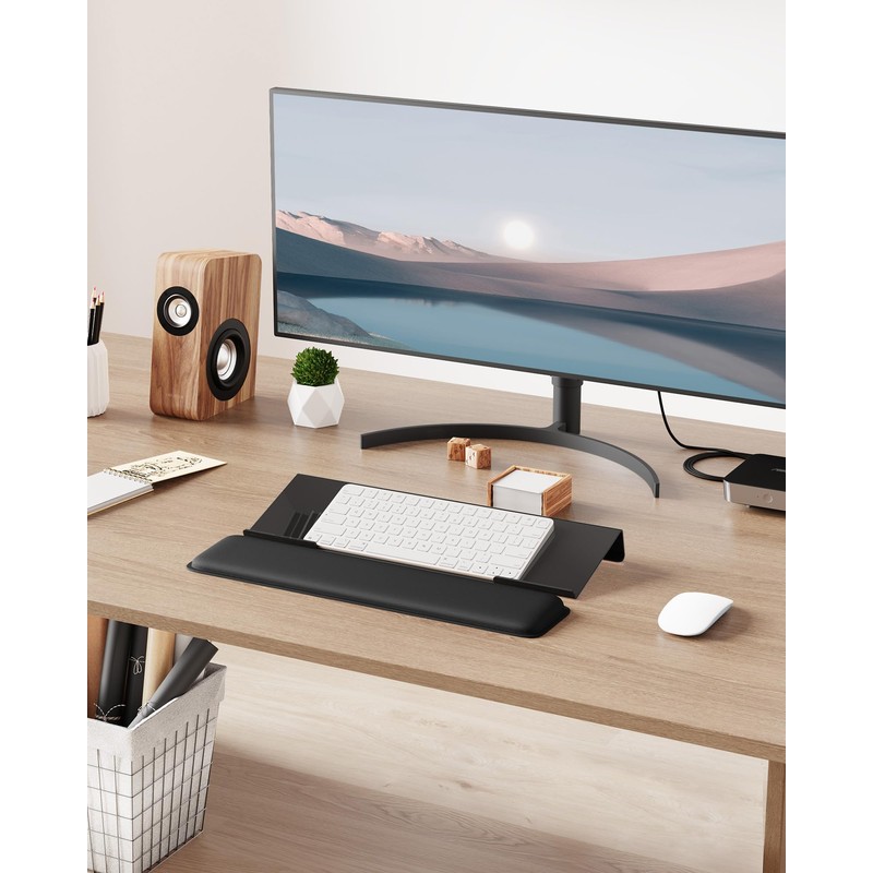 Laborio Computer Keyboard Wrist Rest Stand for Desktop, Keyboard Holder