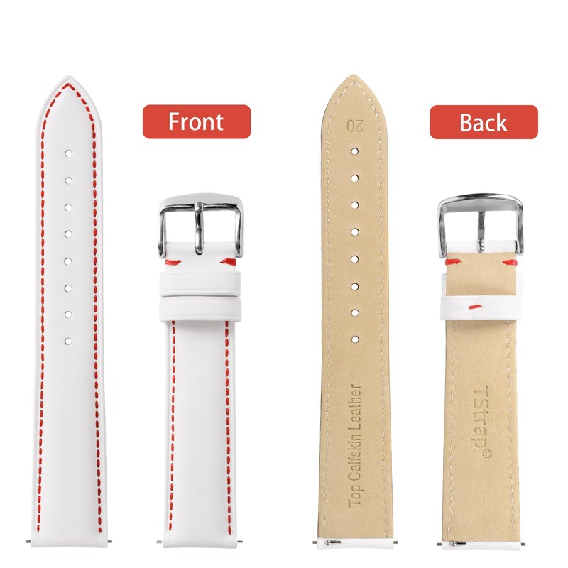 TStrap Strap for Moonswatch Swatch Omega - Leather Watch Band