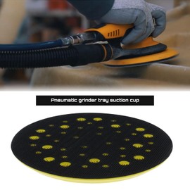 ECSiNG 125mm 5 Inch Backing Pad Compatible with Mirka Ceros/Deros 44 Holes 5/16 Thread Attachment Sander Hook & Loop Backing Pad Power Tool Accessories