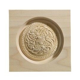 Unfinished White Hardwood Small Whimsey Corner Block