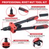 GARGENTOL 14" Rivet Nut Tool Kit, Professional Rivnut Tool Gun