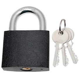 Noxi Padlock Padlock Cast-Iron Black 40