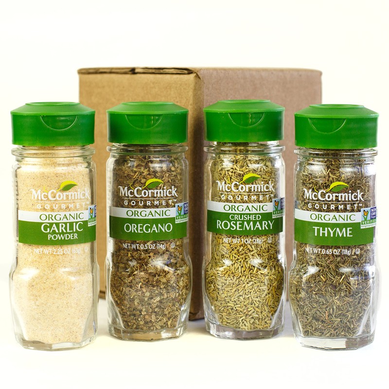 McCormick Gourmet Organic Garlic & Herbs Everyday Basics Variety Pack