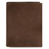 bruno banani 022002 Genuine Leather Wallet for Men, Women, Space-Optimised,
