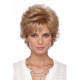 Estetica Design MANDY PSC. 3-5.5" LAYERED TOP W/FLIP Womens Wig R24-18BTRT8 Color