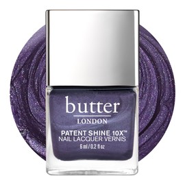 butter LONDON Patent Shine 10X Nail Lacquer Polish, House of Amethyst - Gel-Like Finish & Chip-Resistant Nail Lacquer Helps Protects & Strengthens Nails - Vegan & Cruelty-Free