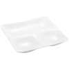 Fukui Craft ZA-408639 Plate, Made in Japan, Party Plate, Two-Half