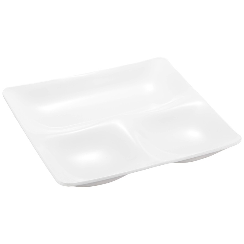 Fukui Craft ZA-408639 Plate, Made in Japan, Party Plate, Two-Half