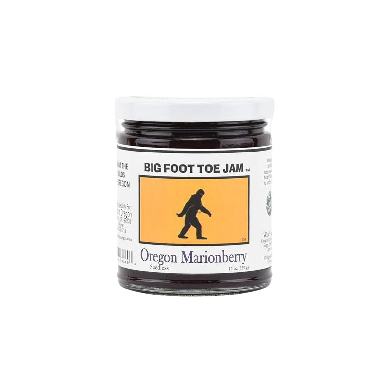 Big Foot Toe Jam Oregon Marionberry Jam 12oz