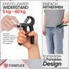 FUNFLEX Hand Trainer, Finger Trainer, Adjustable Grip Strength Trainer Set,