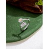 Cargari Koala Open Ring 925 Sterling Silver Koala Adjustable Ring