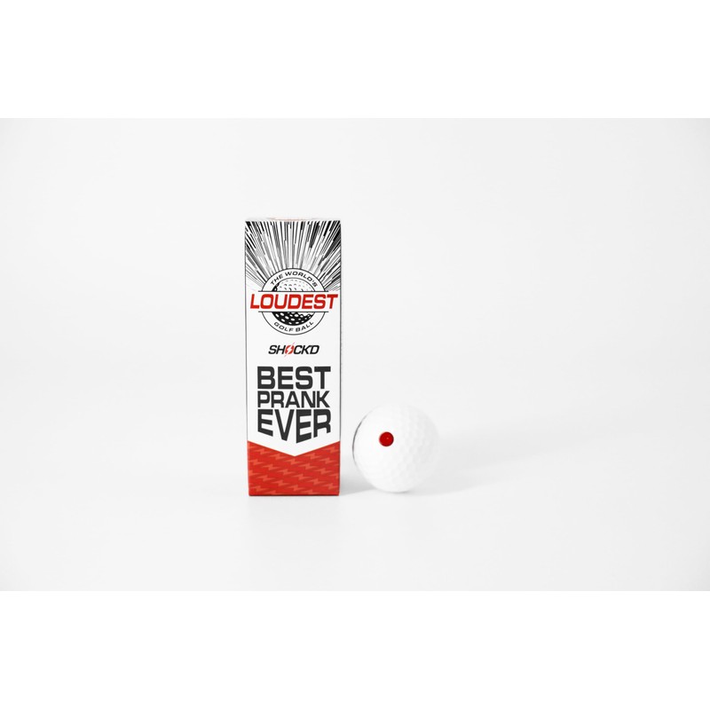 SHOCK'D GOLF BALLS - The World's Loudest Golf Ball -
