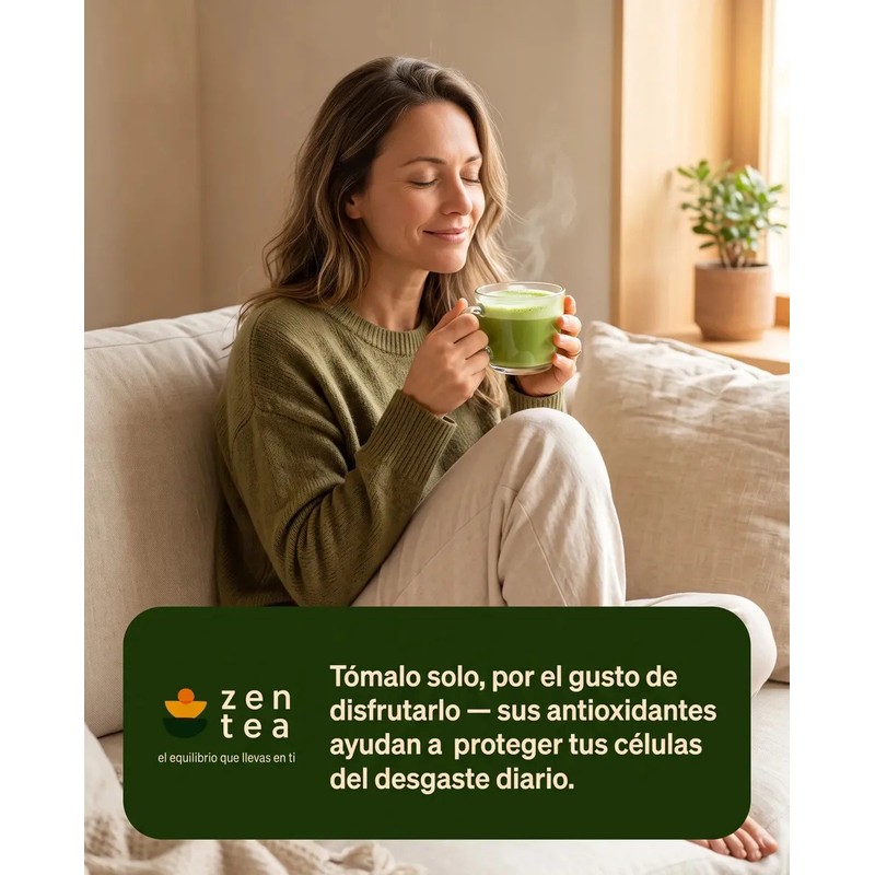 Té Matcha Grado Premium Japonés Orgánico Zen Tea 200g