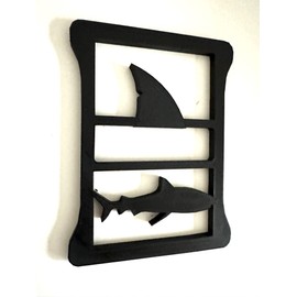 Shark with Fin in 3D for Jeep Wrangler Led Version JK/JKU/JL Rear Tail Light Covers (2019-2023) Led Version Shark Teeth Jaws Like