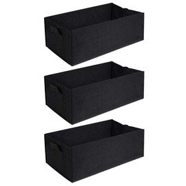 DOITOOL Garden Planter, Raised Bed Grow Bag 100 x 60 x 20 cm, Fabric Planting Pot with Handles, Indoor-Outdoor Use, for Potato, Vegetable, Flower