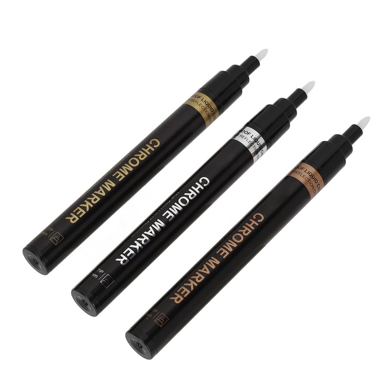 3pcs Nail Art Graffiti Pen Portable Quick Dry Nail Drawing