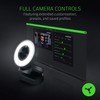Razer Kiyo Full HD 1080p Lighting 12 LED Webcam, Black