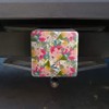 GRAPHICS & MORE Softly Flowers Floral Pattern Tow Trailer Hitch