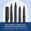 LAMY safari steel black - Fountain Pen with ergonomic grip