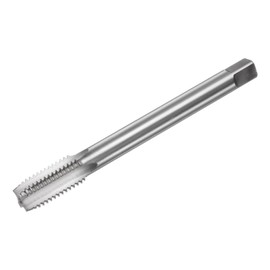 QUARKZMAN Metric Tap M18 x 2.5 H2 160 mm Extra Long Straight Flute Tap Cutting Machine Tap Thread Cutting Tool