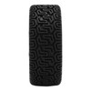 4Pcs Rubber Tires Aluminum Alloy Exquisite Simple Installation Tyres for