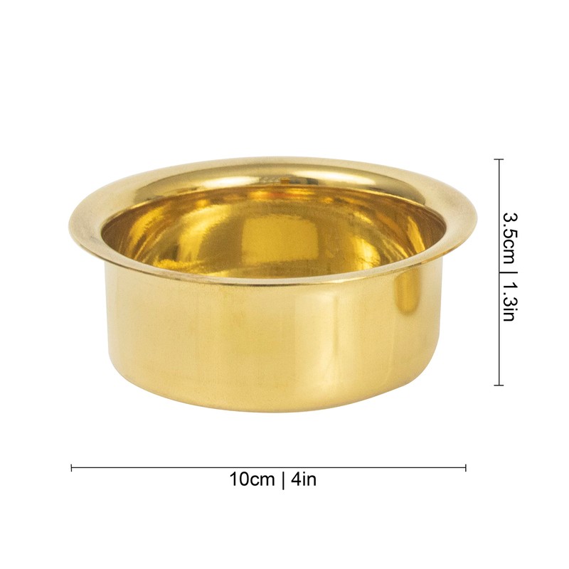Spillbox South Indian Brass Coffee Cup and Dabra 120ML |