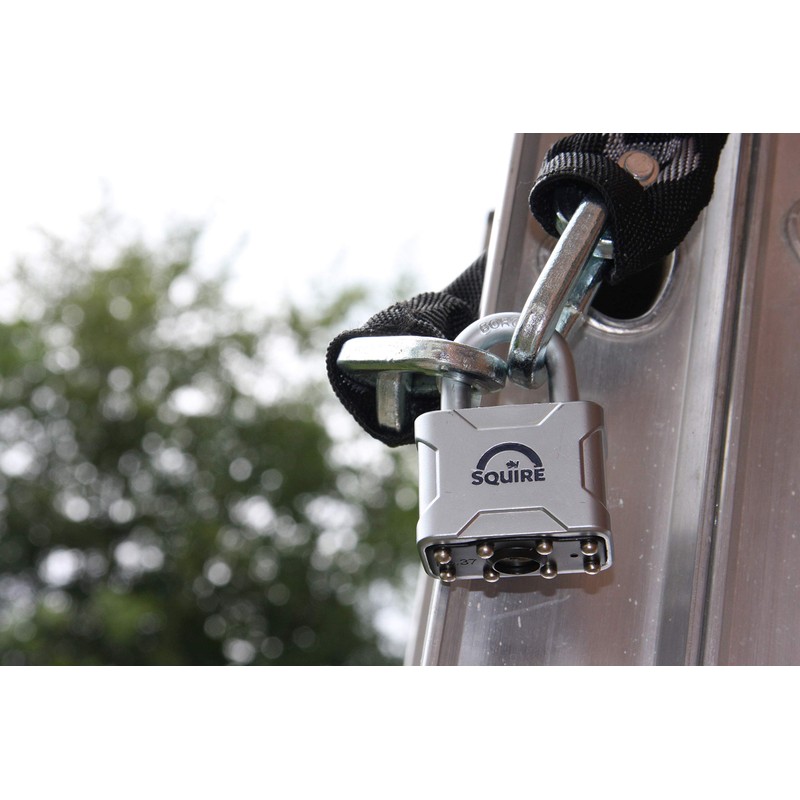 Henry Squire Diecast Body Padlock with Boron Shackle, 48 mm