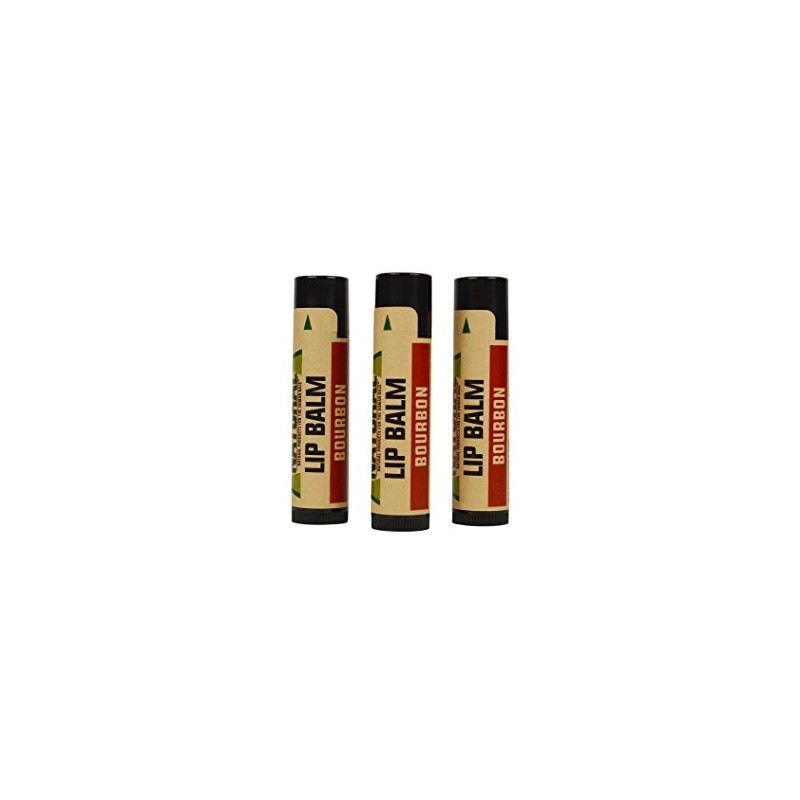 Sam's Natural Lip Balm Bourbon - Set of 3 -