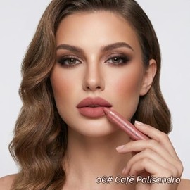 Erinde Lápiz Labial Mate, Lápiz Labial De Larga Duración, A06#