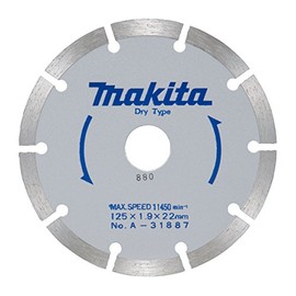 Makita A-31887 Diamond Wheel, Outer Diameter 4.9 inches (125 mm), Multi