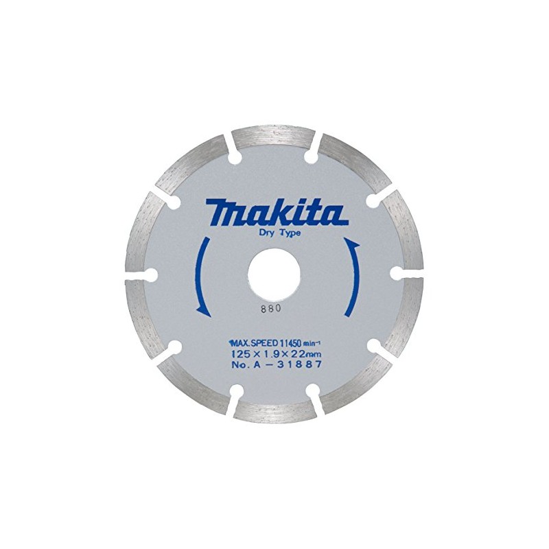 Makita A-31887 Diamond Wheel, Outer Diameter 4.9 inches (125 mm),
