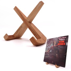 Record Stand, Wooden Dish Stand, Picture Frame, Zelkova, Display Stand, Tabletop, Bookstand, Bookstand, Picture Stand, Easel (Primary Color)