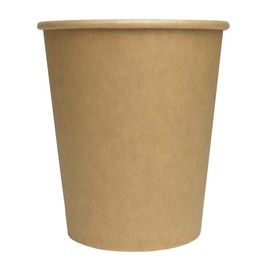 UNIQ 1000-Count 8 oz Paper Coffee Cups Kraft Color | Disposable Hot Drink Cups for Coffee, Tea, Hot Chocolate | Hot Cup Factory