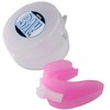 BAY® CE double pink sports mouth guard with hygiene box