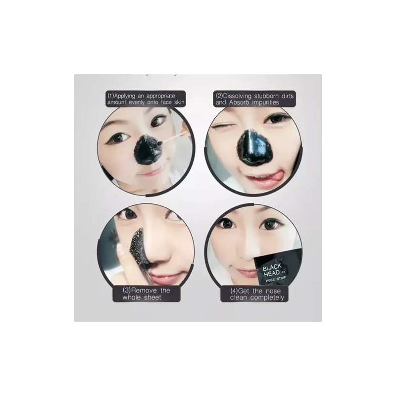 10 Mascarilla Facial Puntos Negros 6gr Original Full