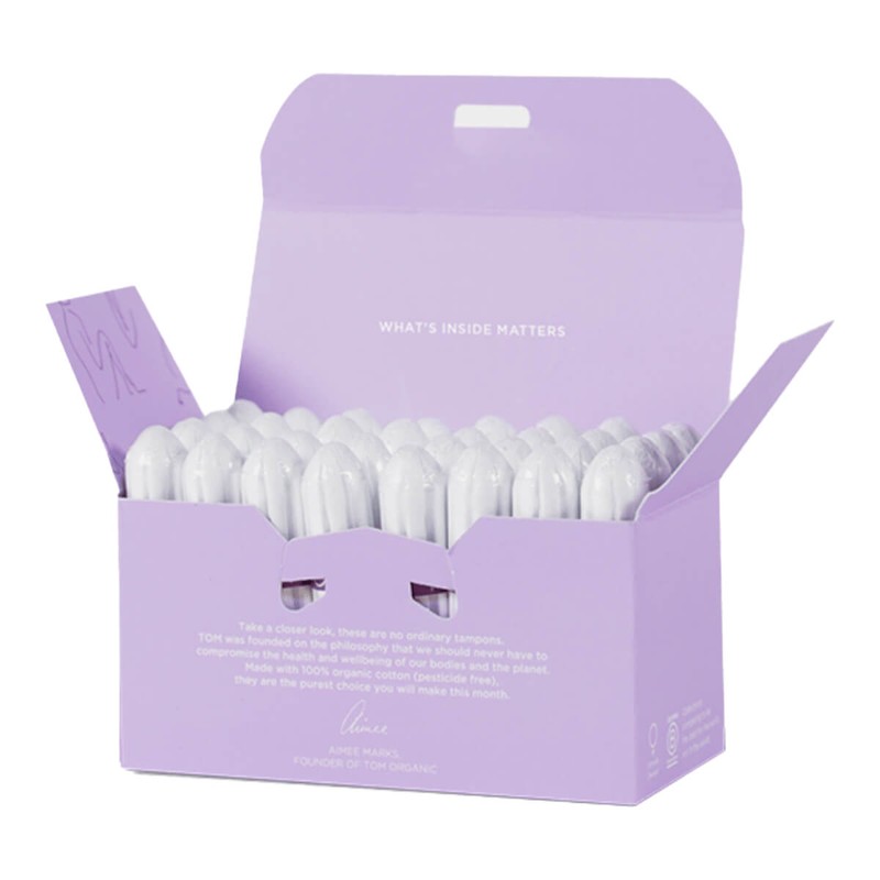 TOM Organic Super Tampons, 32 Pack