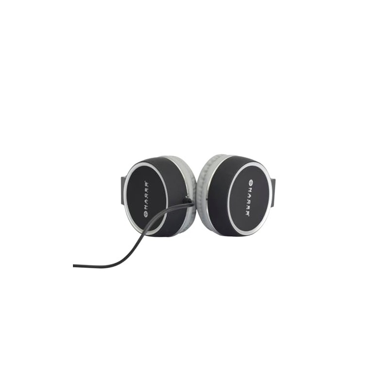 Naceb Technology Bocncb600 Diadema Na-0310G, Gris, 3.5 Mm, 1.2 M,