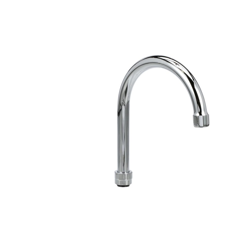 6" Encore Stainless Steel Swivel Gooseneck Spout Assembly