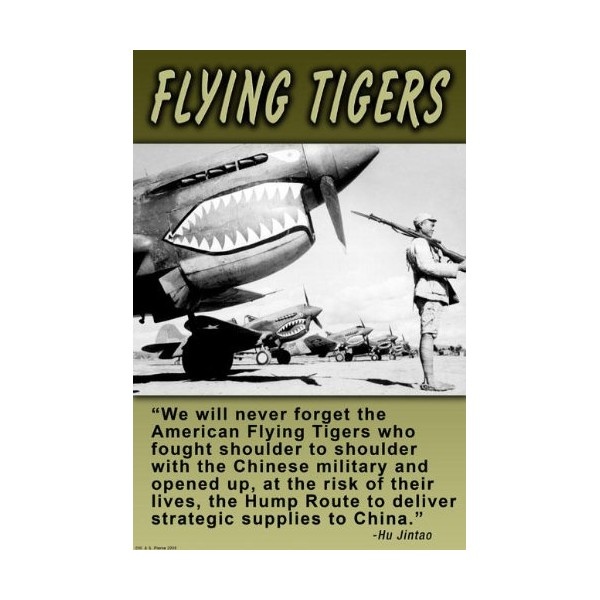 Flying Tigers 20x30 poster