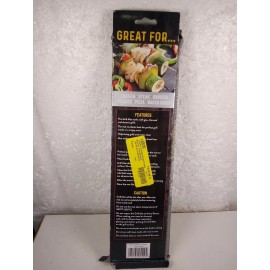 Barbeque BBQ BARBEQUE GRILL MAT Keeps Grill and Oven Clean 13 in x 16 in Box Has Damage