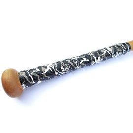 AMASport Baseball Bat Grip Tape AMA Sport Grip and Rip Cushioned Softball 1.10mm Grip Tape (Gray/White/Black Marble)