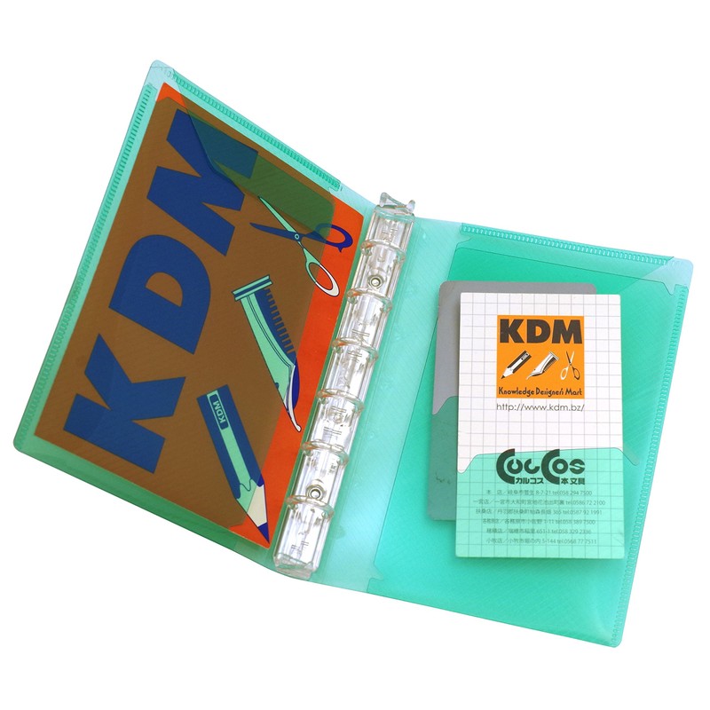 Mini 6-hole My System Binder (System Organizer Binder) [S Clear]
