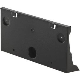 DAT AUTO PARTS Front Bumper License Plate Frame Tag Mounting Bracket Holder Replacement for 2022-2024 Ford Expedition, Expedition Max Except Timberline Black Textured Plastic FO1068194 NL1Z17A385AA