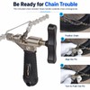 Bike Roadside Repair Kit with Mini Ratchet Tool, Chain Breaker