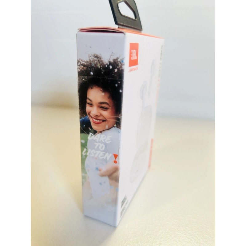 JBL Vibe Flex Perfect Fit Wireless Earbuds, Color White by